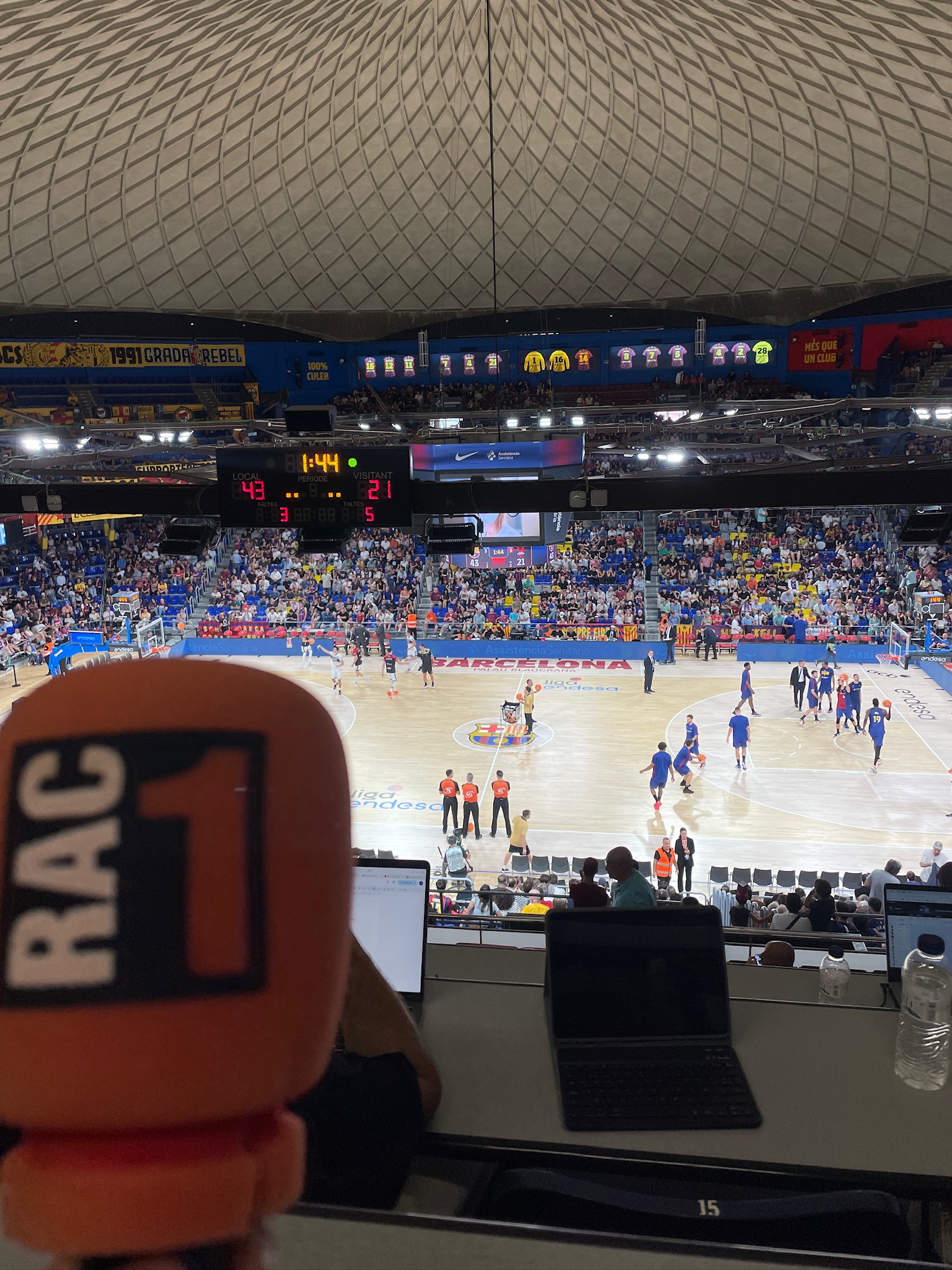 Evento deportivo narrado